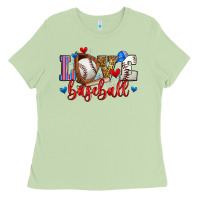 Matcha love baseball Ladies Tee - Zillion Design Studio