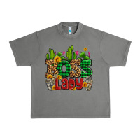 Tornado boss lady with money and cactus Urban Heavy Tee - AdoDesignShop