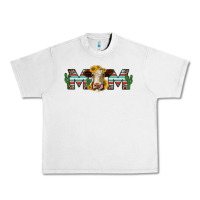 Lunar Rock sunflower hereford cattle and cactus  mom Urban Heavy Tee - Jasminsmagicworld