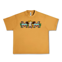 Peanut Butter sunflower hereford cattle and cactus  mom Urban Heavy Tee - Jasminsmagicworld