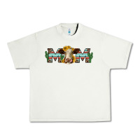 Pistachio sunflower hereford cattle and cactus  mom Urban Heavy Tee - Jasminsmagicworld