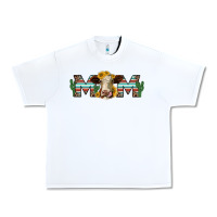 White sunflower hereford cattle and cactus  mom Urban Heavy Tee - Jasminsmagicworld