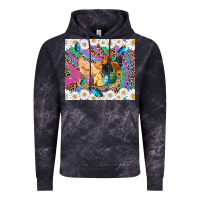 Cloud Black easter farm chicken chick rooster daisys butterfly sunflower eggs glit Vintage Hoodie - Artiststas