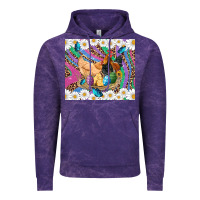 Cloud Purple easter farm chicken chick rooster daisys butterfly sunflower eggs glit Vintage Hoodie - Artiststas