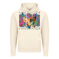 Vintage Artic easter farm chicken chick rooster daisys butterfly sunflower eggs glit Vintage Hoodie - Artiststas