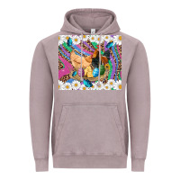 Vintage Zinc easter farm chicken chick rooster daisys butterfly sunflower eggs glit Vintage Hoodie - Artiststas