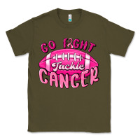 Army Green go fight tackle cancer Classic Tee - MaliasSmallBusiness