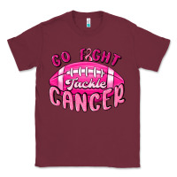 Burgundy go fight tackle cancer Classic Tee - MaliasSmallBusiness