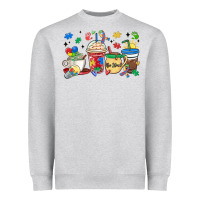 Heather Grey autism awareness day coffee cups Heavyweight Sweatshirt - MaliasSmallBusiness