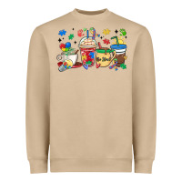 Mushroom autism awareness day coffee cups Heavyweight Sweatshirt - MaliasSmallBusiness