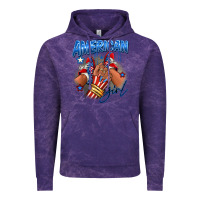 Cloud Purple Afro american girl sneakers Vintage Hoodie - RanaPortraitStore