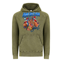 Vintage Olive Afro american girl sneakers Vintage Hoodie - RanaPortraitStore