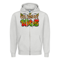 Dove Grey celebrate 1865 juneteenth Zipper Hoodie - LillyAllenDesigns
