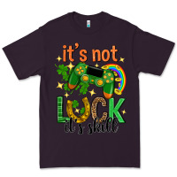 Plum its not luck its skill st. patricks day Premium Tee - Neo Western