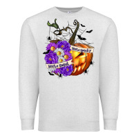 Oatmeal Heather Sorta Sweet Sorta Spooky Premium Sweatshirt - texasbilliewilder