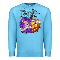 Ocean Blue Sorta Sweet Sorta Spooky Premium Sweatshirt - texasbilliewilder