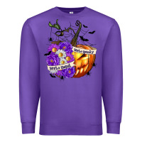 Purple Sorta Sweet Sorta Spooky Premium Sweatshirt - texasbilliewilder