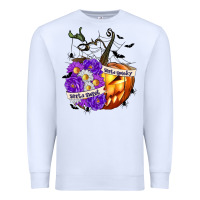 White Sorta Sweet Sorta Spooky Premium Sweatshirt - texasbilliewilder