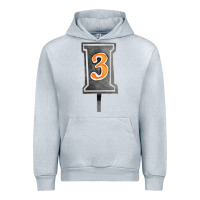 Heather Grey marker 3 chain fa element Urban Hoodie - FaDigitalArtStudio