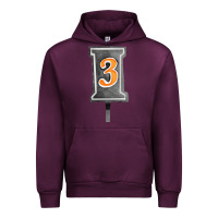 Mauve Wine marker 3 chain fa element Urban Hoodie - FaDigitalArtStudio