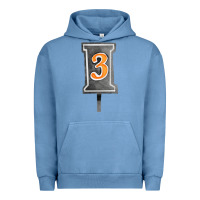 Pigment Pebble Blue marker 3 chain fa element Urban Hoodie - FaDigitalArtStudio