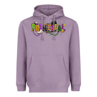 Lavender mardi gras principal Heavyweight Hoodie - texasbilliewilder