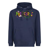 Navy mardi gras principal Heavyweight Hoodie - texasbilliewilder