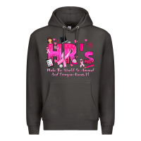 Smoke breast cancer hr human resources Premium Hoodie - texasbilliewilder