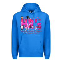 True Royal breast cancer hr human resources Premium Hoodie - texasbilliewilder