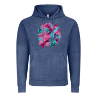 Vintage Denim v.d gemstone's patches Vintage Hoodie - AdoDesignShop