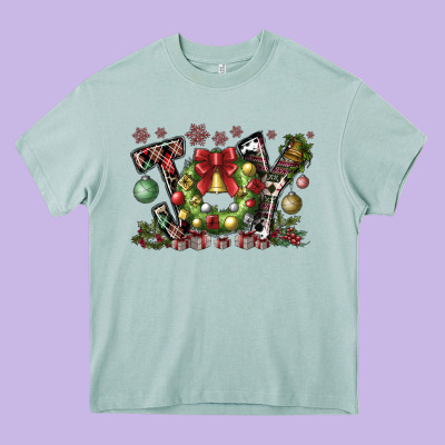 Joy Heavy Core Tee Designed By Cowhidedigitalart