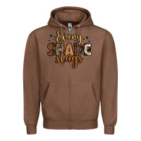 Chestnut every shade slays Zipper Hoodie - LillyAllenDesigns