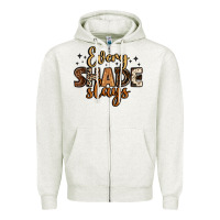 Oatmeal Heather every shade slays Zipper Hoodie - LillyAllenDesigns