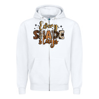 White every shade slays Zipper Hoodie - LillyAllenDesigns