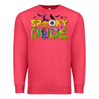 Cardinal spooky dude Premium Sweatshirt - NancyCooperArtShop