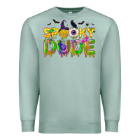 Seafoam spooky dude Premium Sweatshirt - NancyCooperArtShop