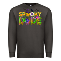 Smoke spooky dude Premium Sweatshirt - NancyCooperArtShop