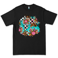 Black race sunflower patches Premium Tee - AdoDesignShop