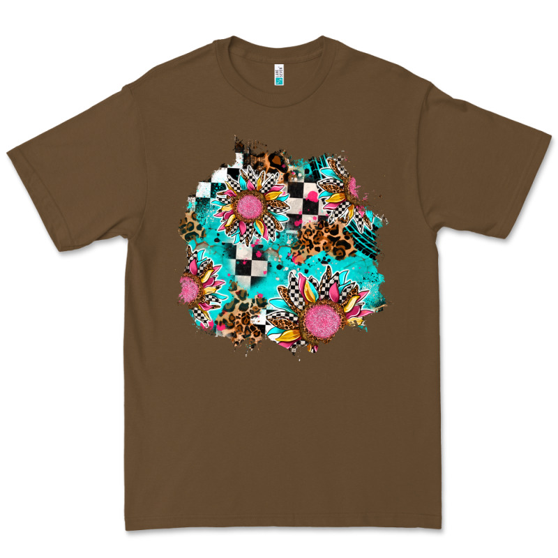 Race Sunflower Patches Premium Tee by AdoDesignShop | Teevron