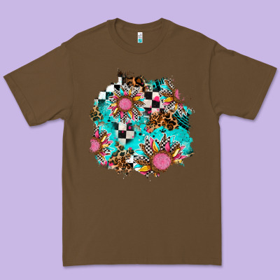Race Sunflower Patches Premium Tee Designed By Adodesignshop
