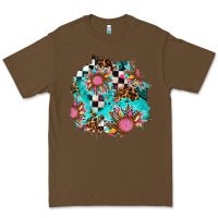 Cacao race sunflower patches Premium Tee - AdoDesignShop