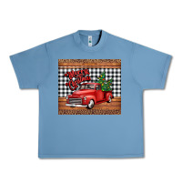 Pebble Blue merry Christmas truck Urban Heavy Tee - Jasminsmagicworld