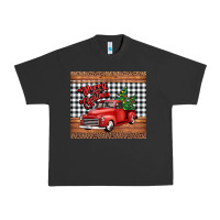 Pigment Black merry Christmas truck Urban Heavy Tee - Jasminsmagicworld
