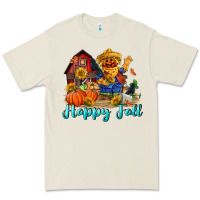 Bone happy fall scarecrow Premium Tee - FaDigitalArtStudio