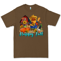 Cacao happy fall scarecrow Premium Tee - FaDigitalArtStudio