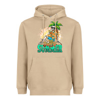 Mushroom Hello summer skeleton Heavyweight Hoodie - NancyCooperArtShop