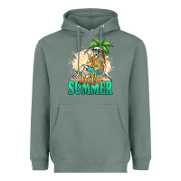 Sage Hello summer skeleton Heavyweight Hoodie - NancyCooperArtShop