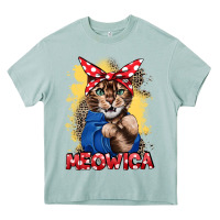 Arona Meowica 4th of july Heavy Core Tee - CowGirlArtShop