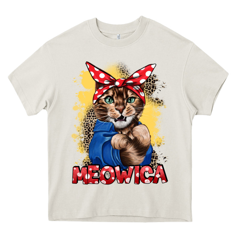 Meowica 4th Of July Heavy Core Tee by CowGirlArtShop | Teevron