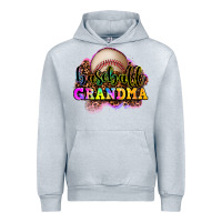 Heather Grey baseball grandma Urban Hoodie - OliviaCreatesArt